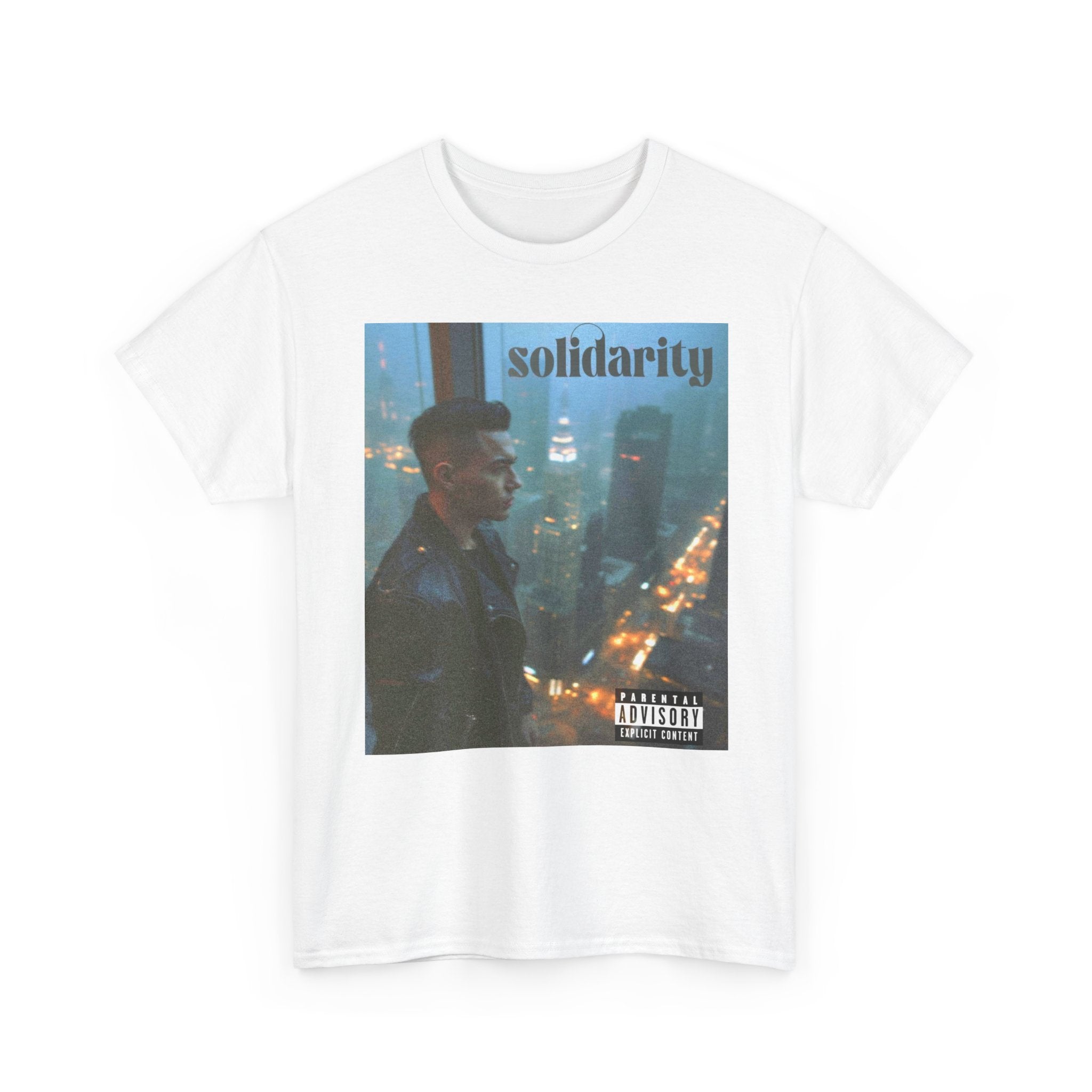 Solidarity Urban Nightlife Tee | Cityscape Photo Print